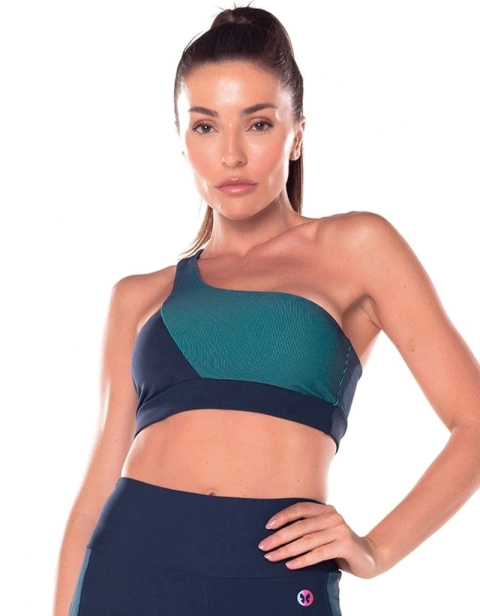 TOP OMBRO UNICO MARÉ - 032645 - C0173 - MARINHO ESCURIDAO - VESTEM