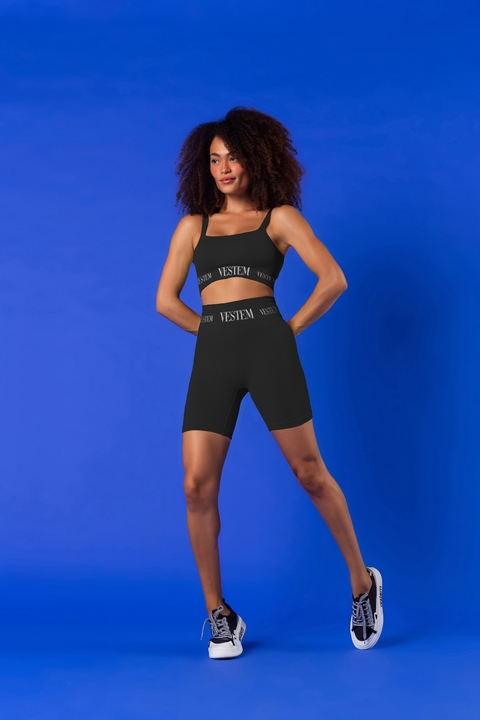 BERMUDA ELIS - 020153 - C0002 - PRETO VESTEM