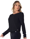 BLUSA MANGA LONGA GLASGOW - 013725 - C0002 - PRETO VESTEM