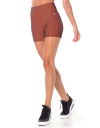 SHORTS SCULPING FIT - 030975 - C0387 - PRETO/LARANJA NEON - VESTEM