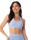 TOP BRAGA AZUL GAROA VESTEM - comprar online