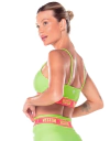 TOP ELÁSTICO PERSONALIZADO HERA - 030650 - C0009 - AMARELO NEON - VESTEM - comprar online