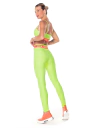 TOP ELÁSTICO PERSONALIZADO HERA - 030650 - C0009 - AMARELO NEON - VESTEM - BE Fitness store