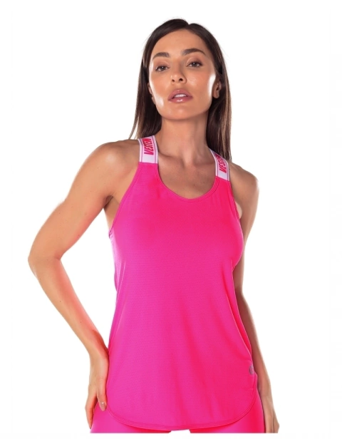 REGATA DRY FIT ALÇAS ELÁSTICO HERA - 030071 - C0003 - PINK NEON - VESTEM