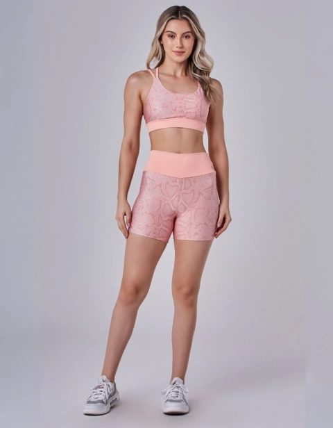 CONJUNTO TOP E SHORTS LICABETO - 033516 - E1335 - COBRA CORALINA - VESTEM - comprar online