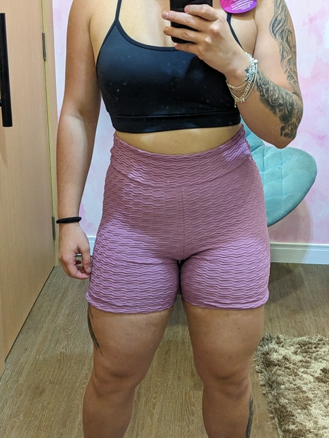 BERMUDA BROCADA COD 3307 ROSA ANTIGO