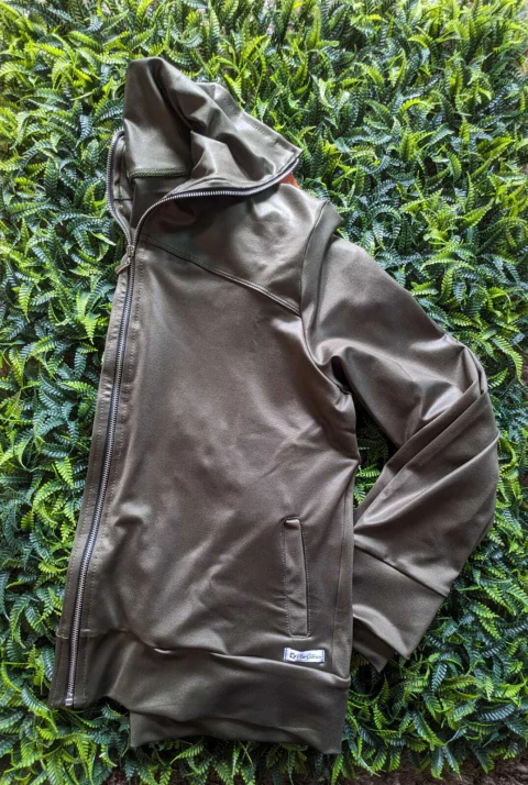 JAQUETA ATENAS VERDE MILITAR 3522 - comprar online