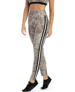 LEGGING FUSO CINNAMON GIRAFA COM PRETO VESTEM - BE Fitness store