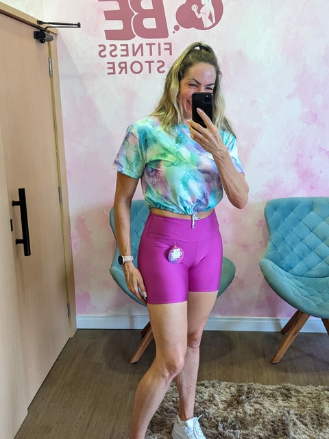 SHORTS CIRRE FUCSIA 1911