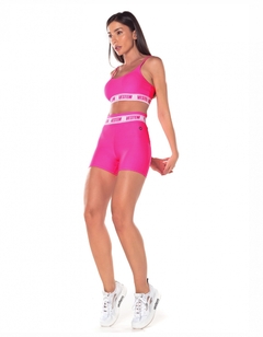 SHORTS CÓS ELASTICO HERA - 029323 - C0003 - PINK NEON - VESTEM na internet