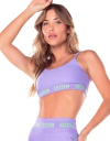 TOP ELÁSTICO PERSONALIZADO HERA - LAVANDA NEON - VESTEM