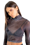 BLUSA MERCY 25168 ESTAMPADO LABELLAMAFIA