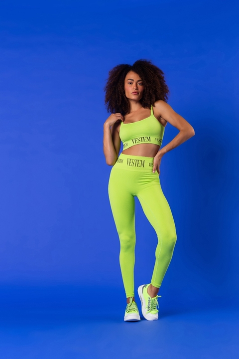 LEGGING FUSO ELIS - 022629 - C0009 - AMARELO NEON VESTEM