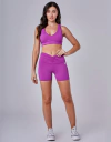 CONJUNTO TOP E SHORTS ANNIE - 033550 - C0186 - ROXO GAIA - VESTEM