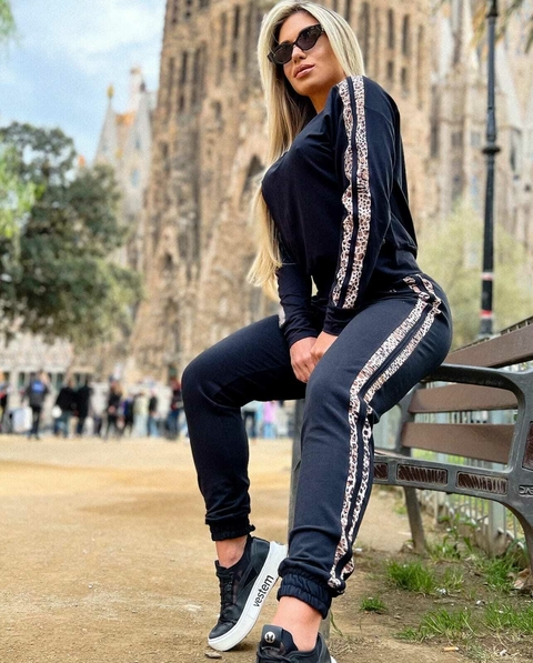 CALCA JOGGER DARA PRETO VESTEM