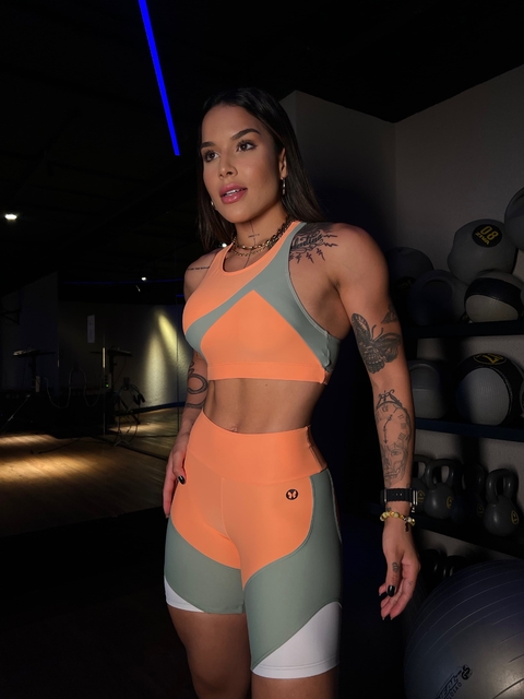 BERMUDA ANDY - 026039 - C0373 - LARANJA ENERGIA VESTEM