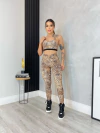 LEGGING FUSO CINNAMON GIRAFA COM PRETO VESTEM na internet