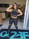 CROPPED COLLEGE II 23107 PRETO LABELLAMAFIA - comprar online