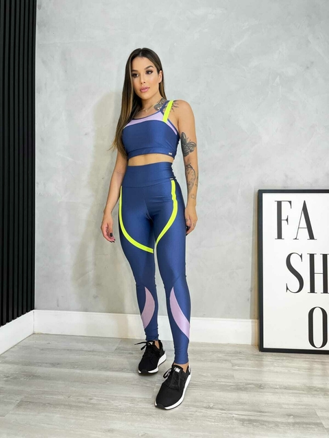 CONJUNTO COLORS / AZUL/131 CAJUBRASIL