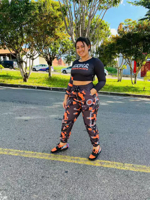 CROPED MANGA LONGA DOPAMINA 25723 PRETO LABELLAMAFIA