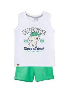 CONJUNTO GEPETTO MUSCULOSA Y SHORT PEQUE (GT283342) - comprar online