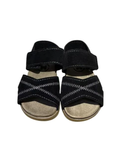 SANDALIA MOLEKINHO SPORT CON ABROJO FAJA CRUZADA 20-27 NEGRO (MK6111N)