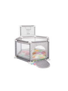 Imagen de CORRALITO LOVE ARO, PELOTAS Y ALFOMBRA (LO881)