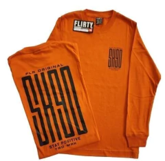 REMERA FLIRTY M/L VARON DOBLE ESTAMPA STAY POSITIVE (FL24802)