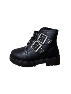 BOTA MOLEKIÑA HEBILLA CIERRE VESTIR 27-37 NEGRO (MK2114/1N)