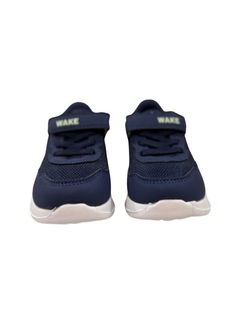 ZAPATILLA WAKE DEPORTIVA DOBLE ABROJO 22-27 AZUL (WK272AZ) - InCrescendo