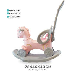 UNICORNIO ISAKITO 3EN1 ROSA (GROK303) - comprar online