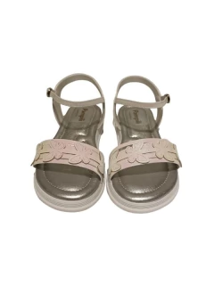 SANDALIA PAMPILI FAJA MARIPOSAS HEBILLA SINTETICO NENA 28-33 BLANCO (PM2050/1BL) - comprar online