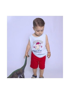 CONJUNTO GEPETTO MUSCULOSA Y SHORT PEQUE (GT283342) - InCrescendo