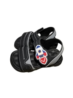 SANDALIA MOLEKINHO CON ABROJO 20-27 NEGRO (MK5169N) - comprar online