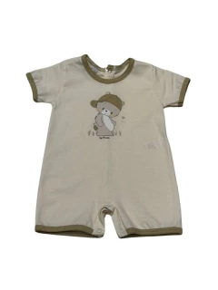 ENTERITO PICOLO M/C BEBE ESTAMPA OSO CON GORRA (PC2676464) - comprar online