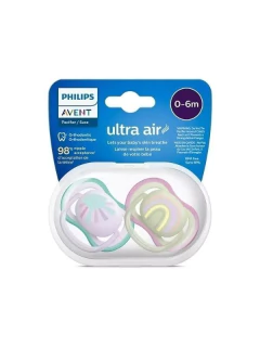 CHUPETE AVENT ULTRA AIR DECO 0-6M (AV08559)