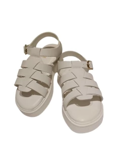 SANDALIA MARCEL TEXAS ROMANA CON HEBILLA 29-35 BLANCO (MTEXA/1BL) en internet