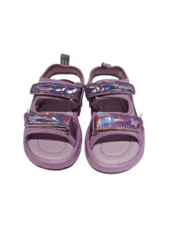 SANDALIA MARCEL MOLI CON LUZ DOS ABROJOS MARIPOSAS 24-26 LILA (MMOLILI) - comprar online