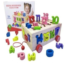 CARRO LOVE MADERA NUMEROS (LOMA02) - comprar online