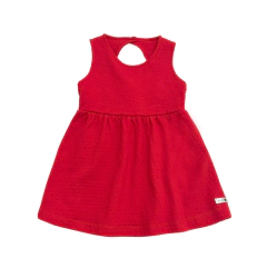 VESTIDO PILIM S/M BEBA COTTON CON BORDADO Y VOLADO (PI262311)