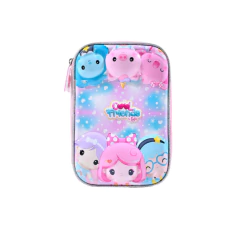 CARTUCHERA FOOTY COOLFRIENDS TAPA DURA 2 PISOS (FX18004)