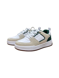 ZAPATILLA MARCEL CORDON URBANA GAMUZA VARON SINTETICO 29-38 BLANCO VERDE (MSEVI/1BVE)