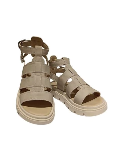 SANDALIA VIA PRAGA VERSALLES ROMANA DOS HEBILLAS 29-38 MANTECA (VPVER/1MA) en internet