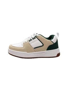 ZAPATILLA MARCEL CORDON URBANA GAMUZA VARON SINTETICO 29-38 BLANCO VERDE (MSEVI/1BVE) - comprar online