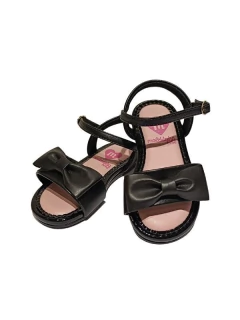 SANDALIA MOLEKINHA MOÑO HEBILLA 20-26 NEGRO (MK2780N) en internet