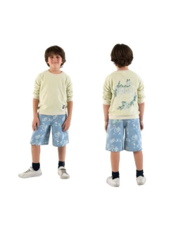 BERMUDA CHIMOLA JEAN ESTAMPADA (CH26PAT29)