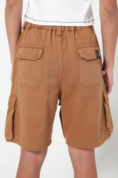 BERMUDA COMBUSTION UNISEX SELF GABARDINA CARGO (CB2597259) - InCrescendo