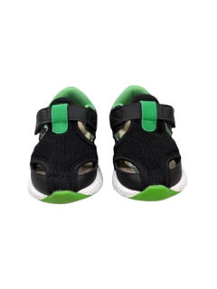 ZAPATILLA KIDY SPORT ABIERTA CON ABROJO 18-23 NEGRO VERDE (KD60008NVE) en internet