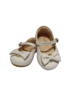 GUILLERMINA PAMPILI MOÑO HEBILLA NENA 18-20 BLANCO (PM01068BL) en internet