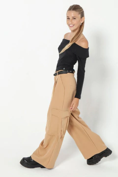 PANTALON COMBUSTION NENA SASTRERO RADIATA CARGO (CB2491506) - comprar online